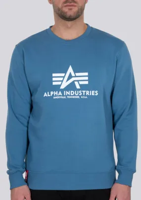 Alpha Industries Basic Sweatshirt, light blue