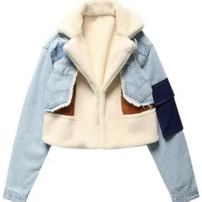 Aspen Denim & Suede Jacket