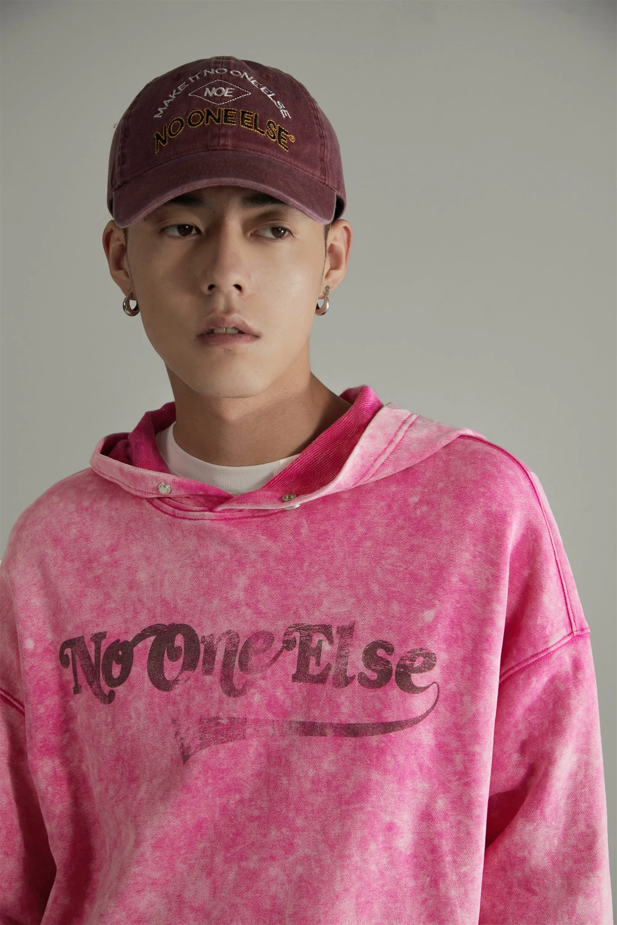 Basic Noe Print Hoodie