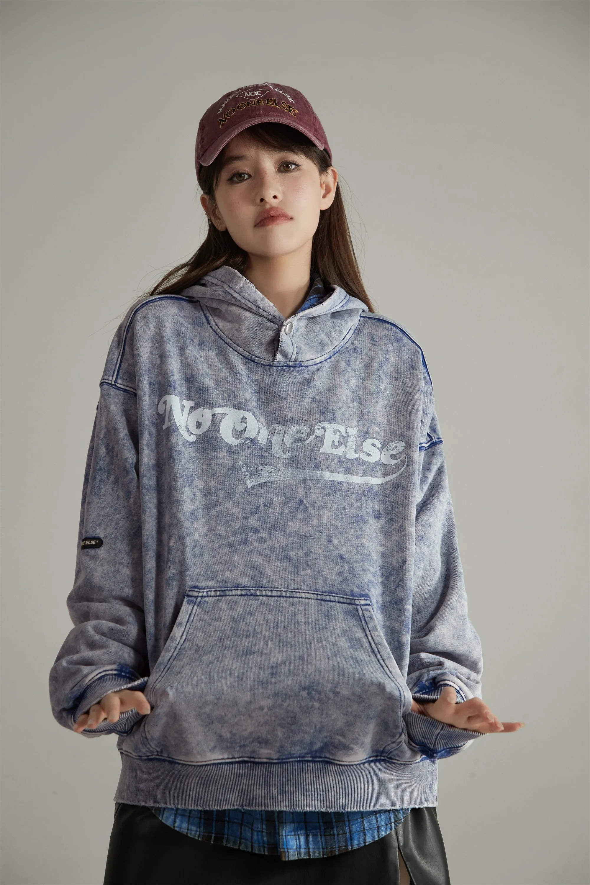 Basic Noe Print Hoodie