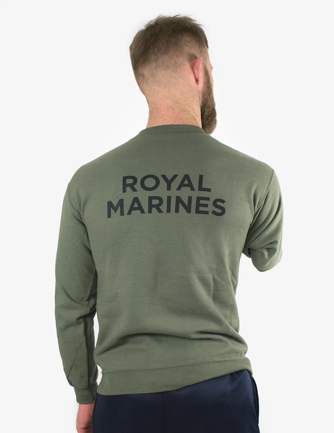 Basic Royal Marines Sweatshirt - Military Green