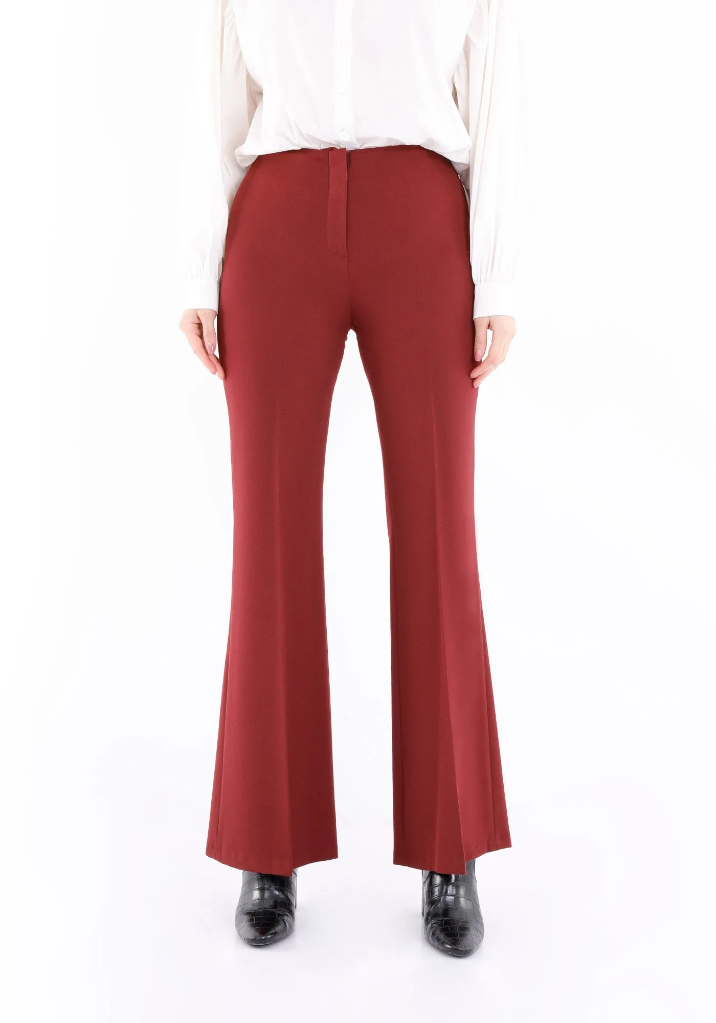 Bootcut Pants - High Waisted Flare Trousers - G-Line