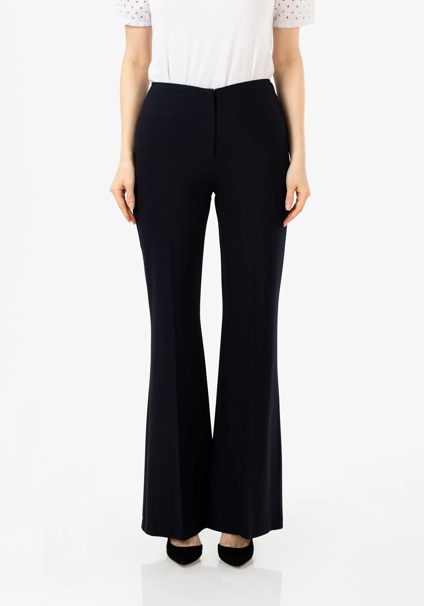 Bootcut Pants - High Waisted Flare Trousers - G-Line