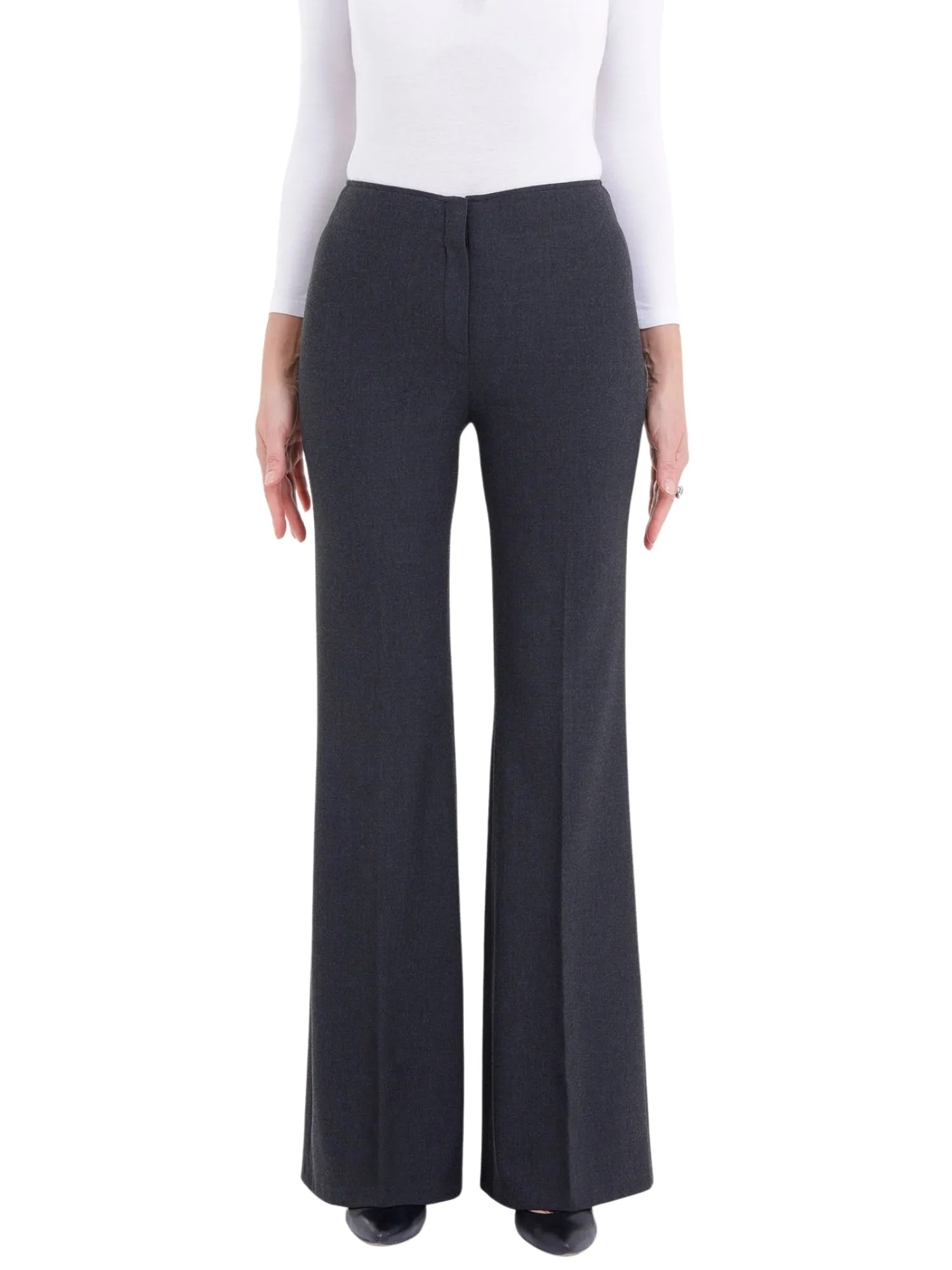 Bootcut Pants - High Waisted Flare Trousers - G-Line