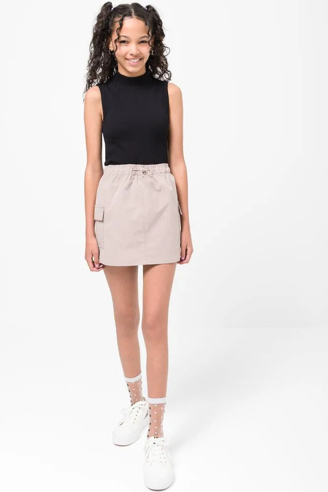 Cargo Skirt Stone