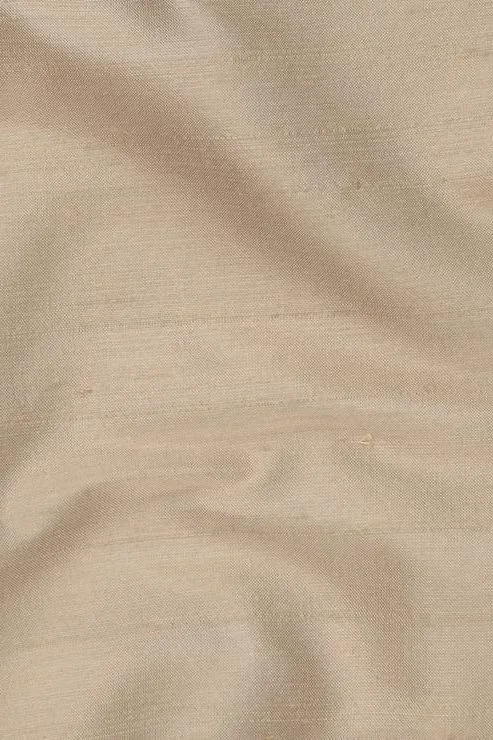 Champagne Silk Shantung 54" Fabric