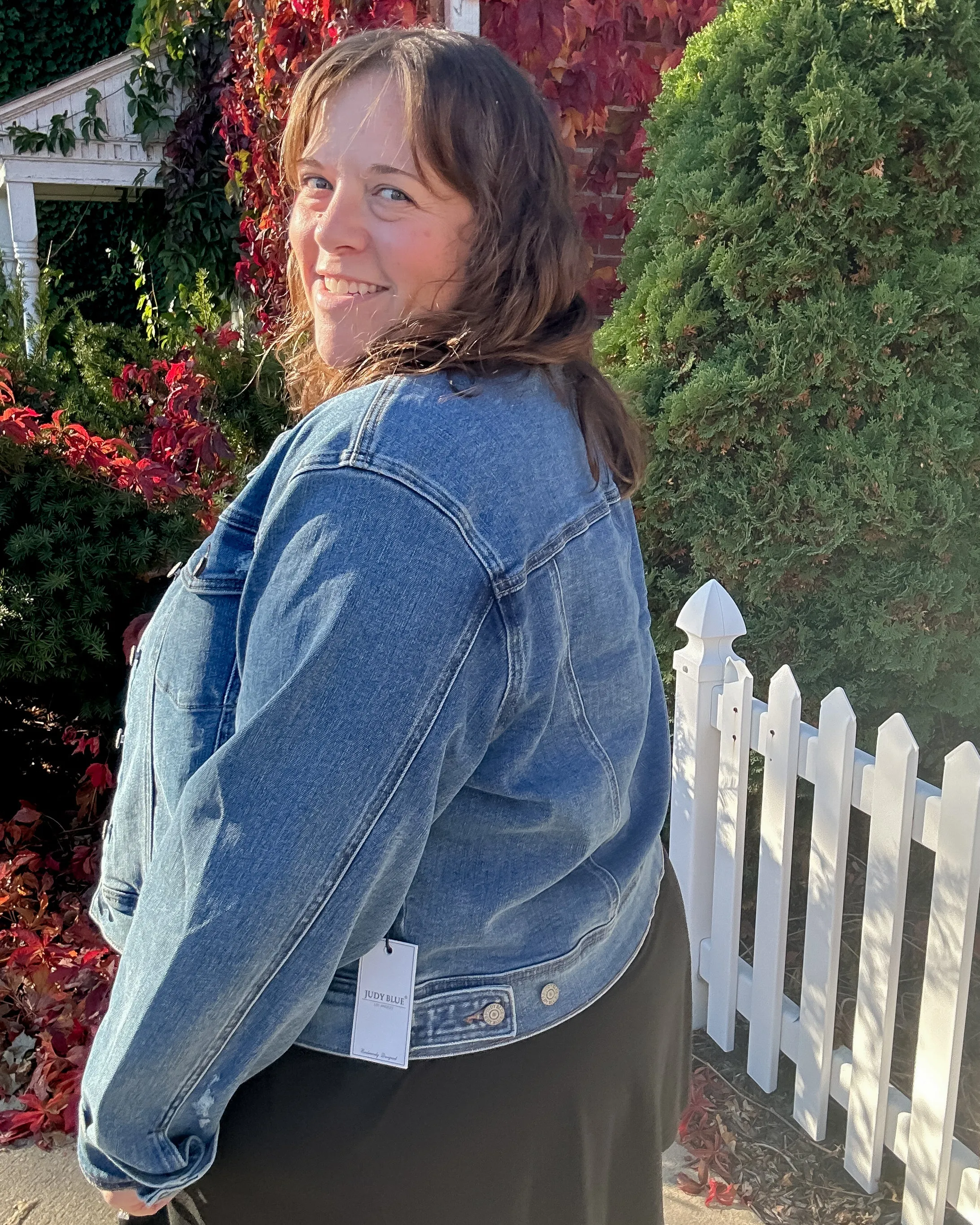 Classic Vintage Wash Denim Jacket