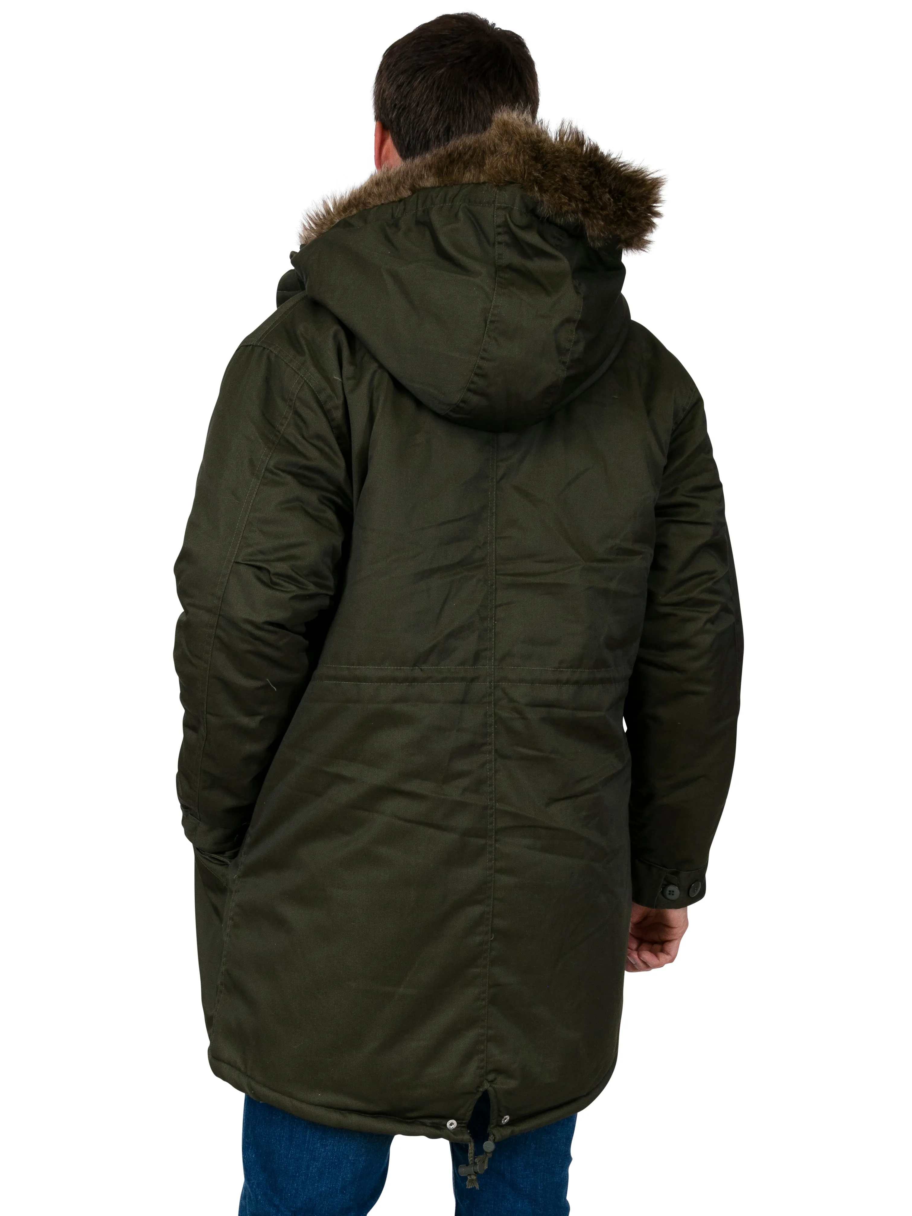 Fishtail Design - Mens Parka - XS & S ONLY