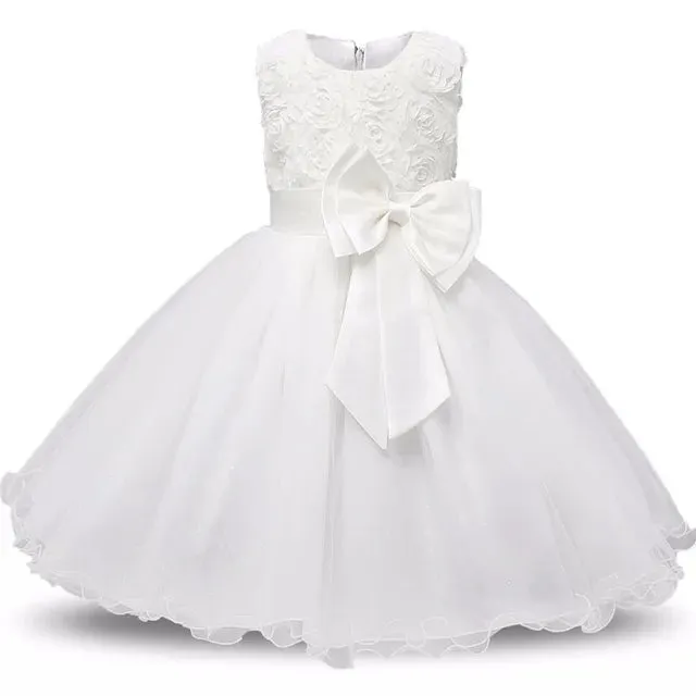 Girl Kids Birthday Princess Party Dress Lace Children Elegant Dress Clothing for Girl