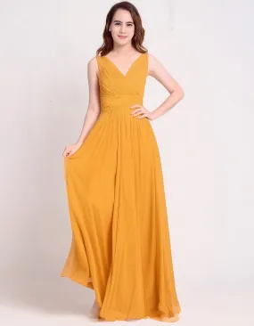 Golden Sun Evening Gown