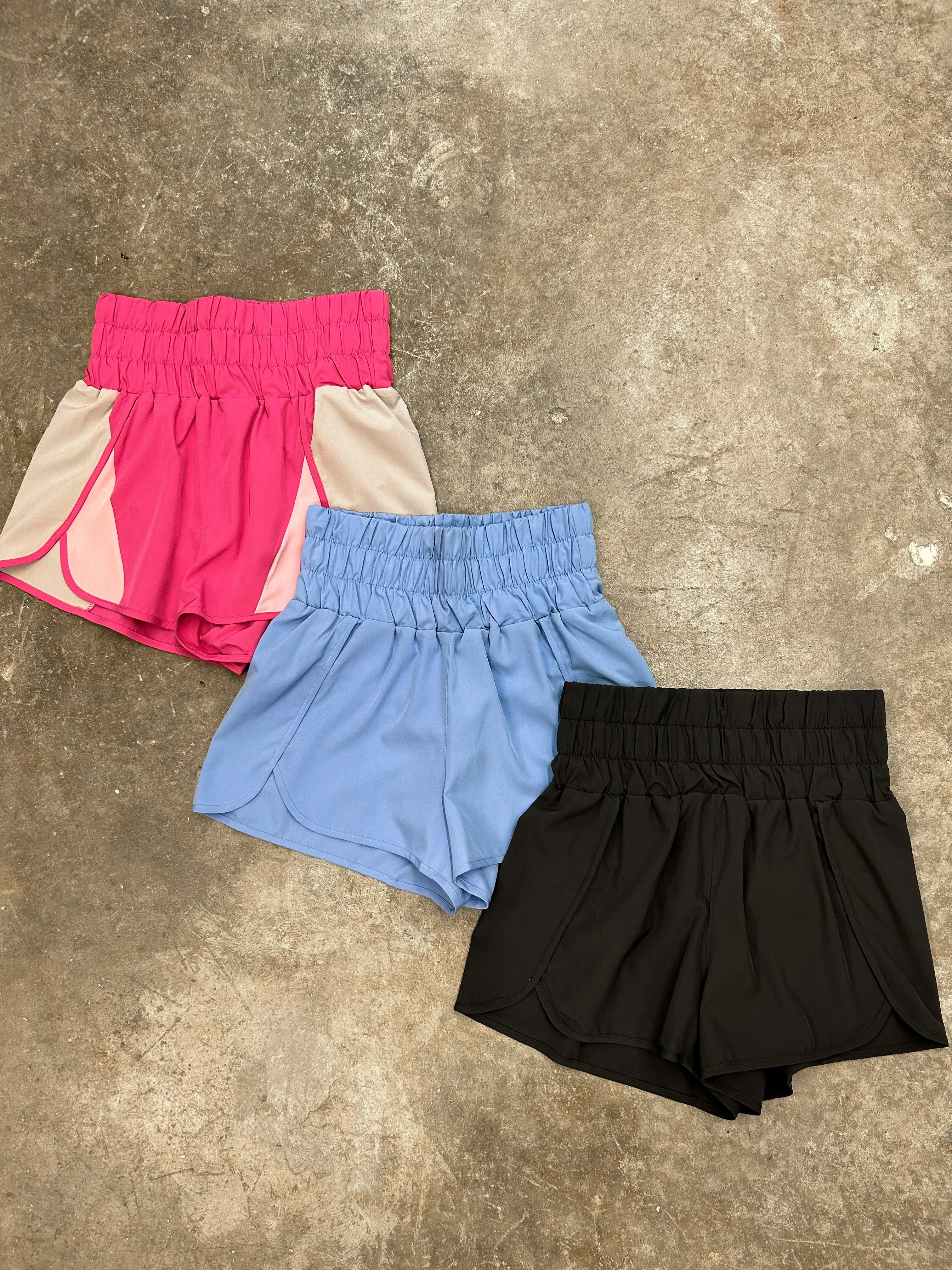 High Waisted Active Shorts