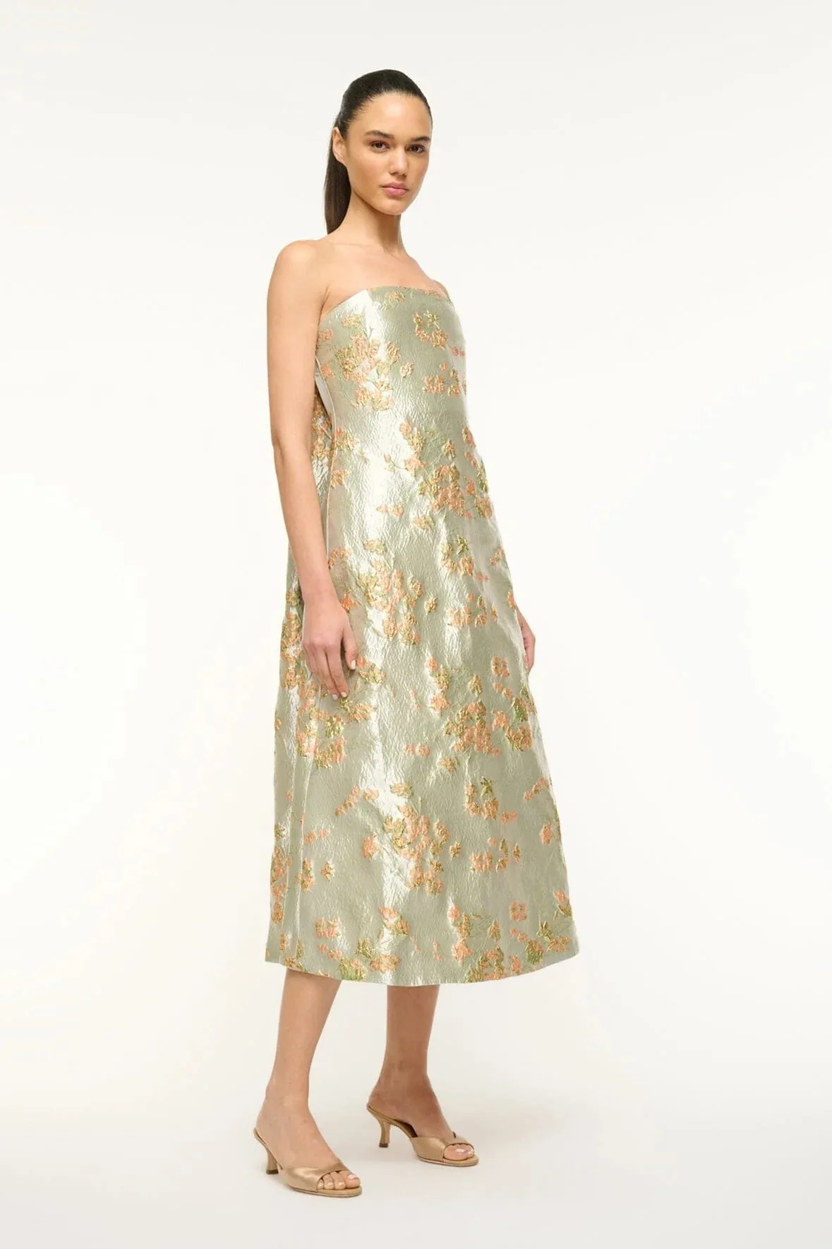 Kennedy Dress Dress - Metallic Bloom