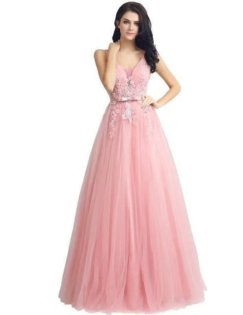 Long Evening Dresses / Prom Party Gowns