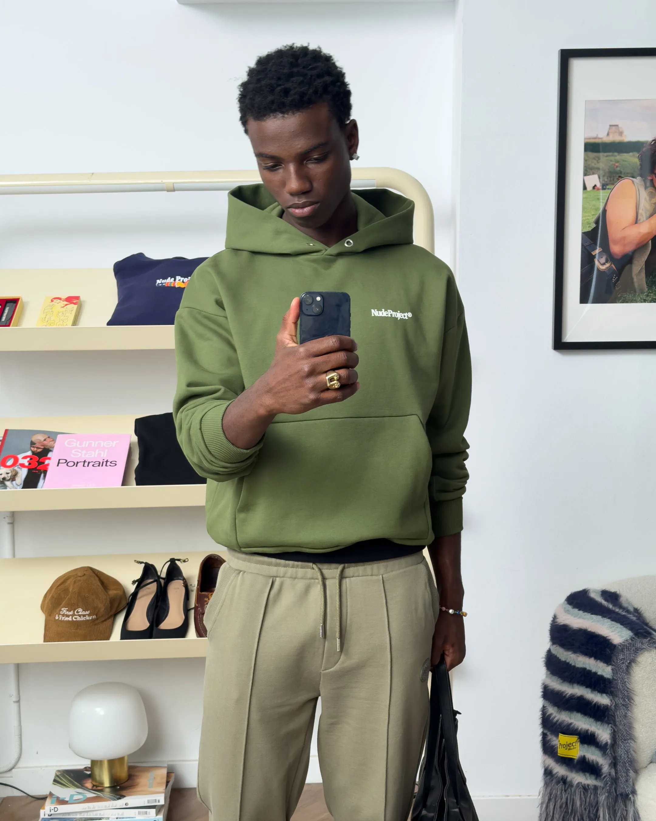 ORIGINS HOODIE GREEN