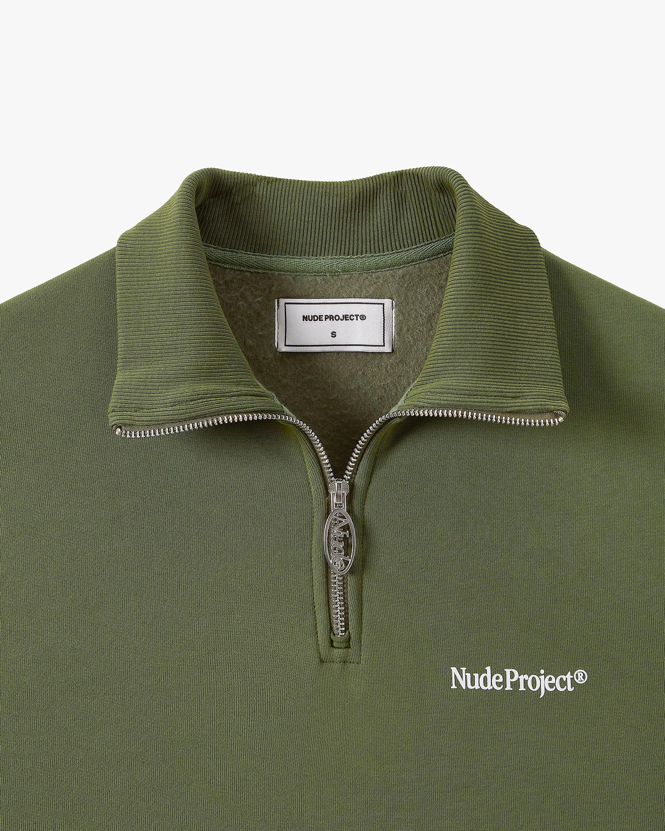 ORIGINS QUARTER ZIP GREEN