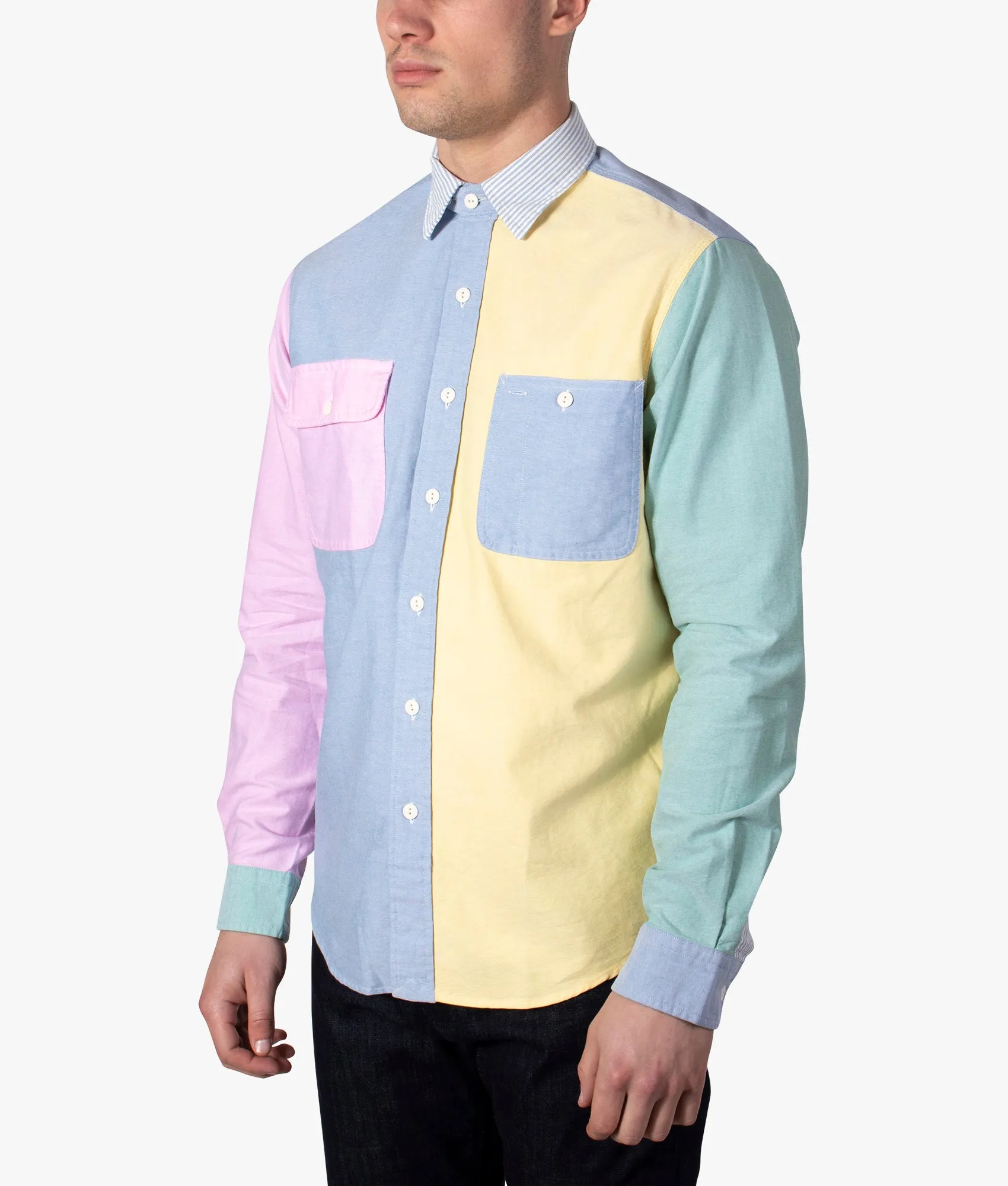 Relaxed Custom Fit Oxford Fun Long Sleeved Shirt