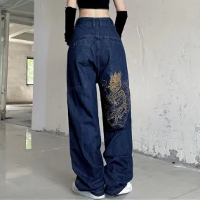 Retro Street-leg Jeans