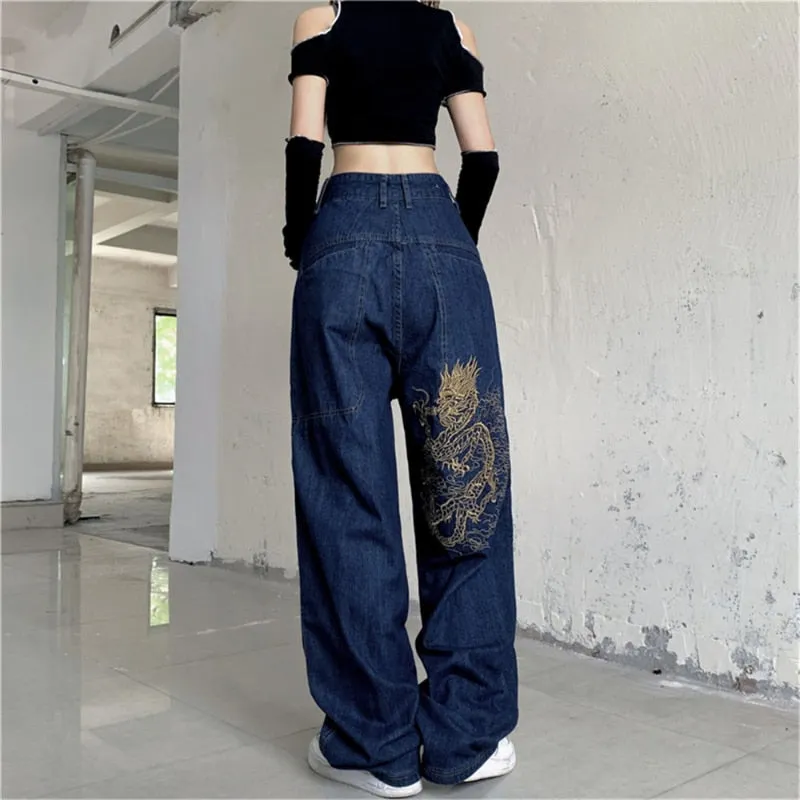 Retro Street-leg Jeans