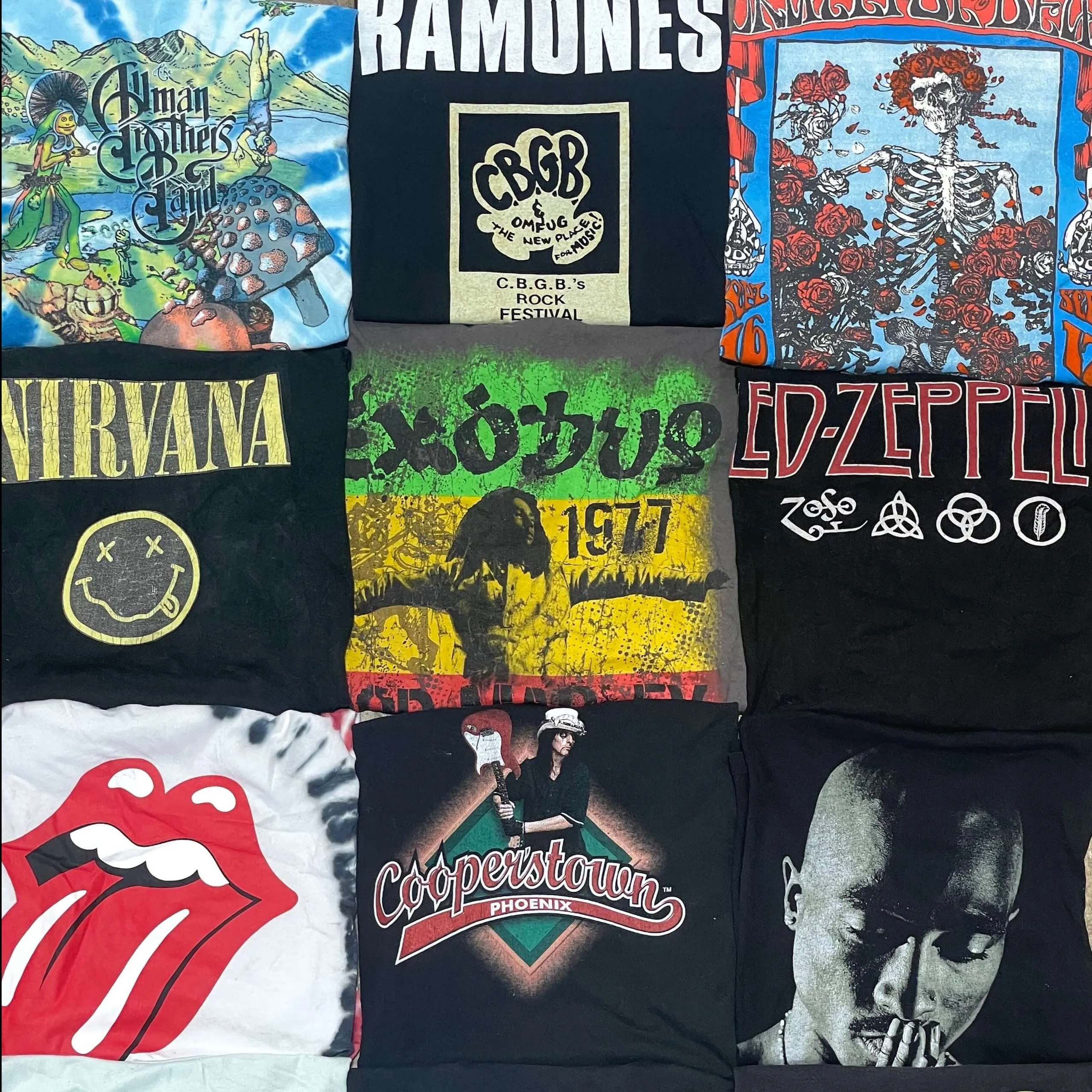 Rock & Music Modern T-Shirts Bale