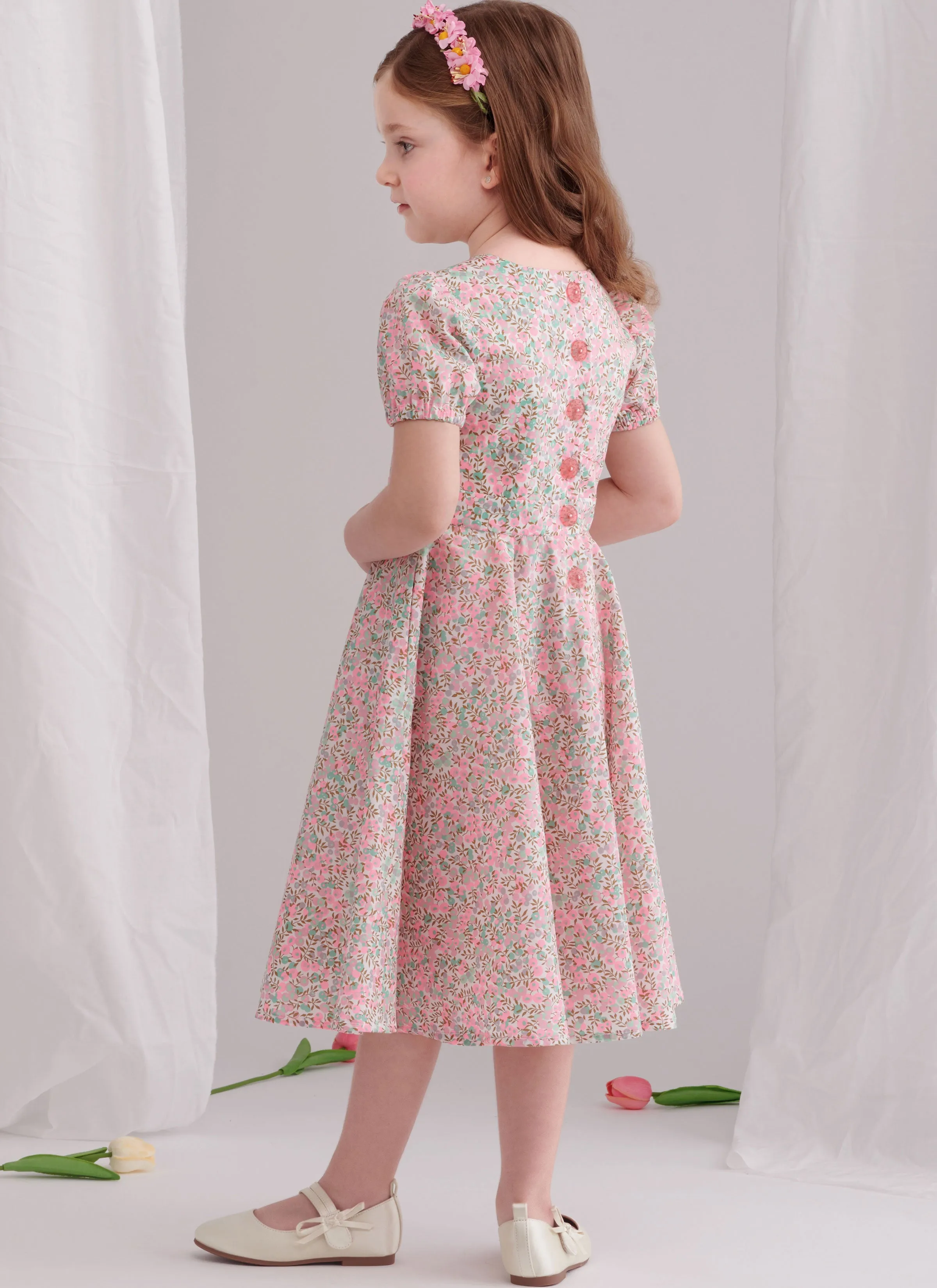 Simplicity Pattern 9799 Child/Girl Dress