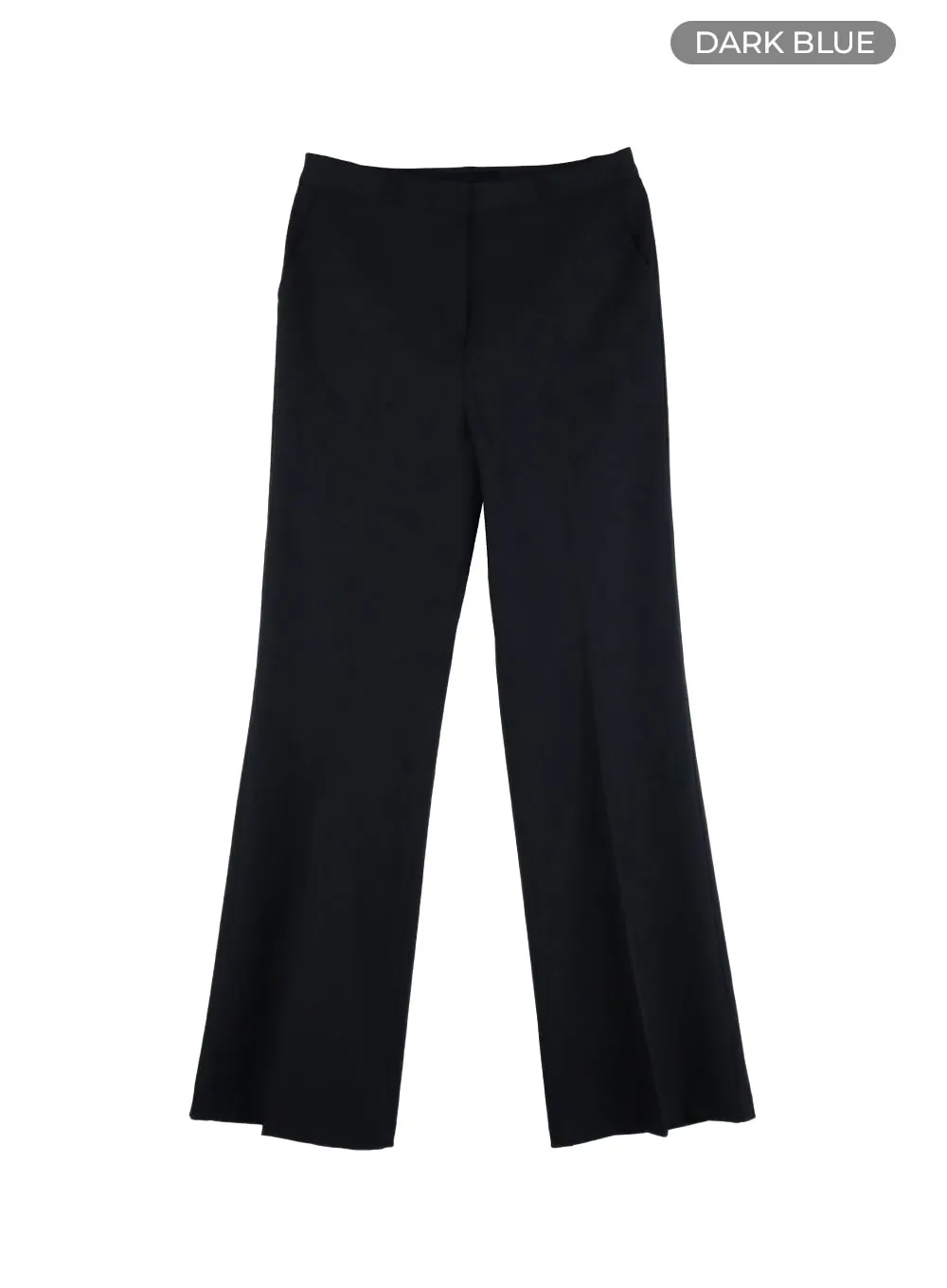 Solid Bootcut Trousers OY421