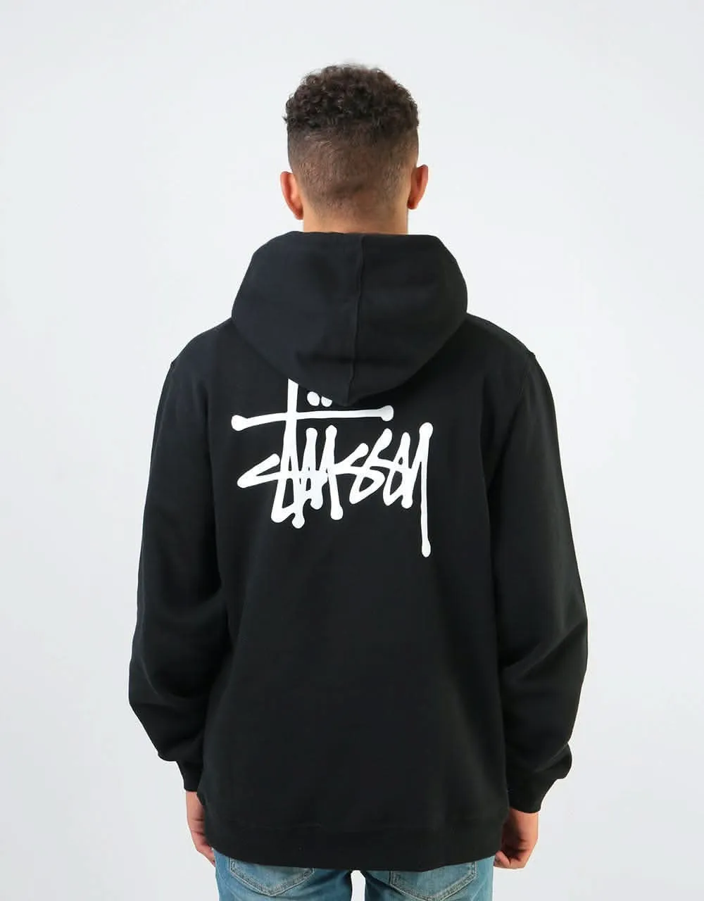 Stüssy Basic Stüssy Hood - Black