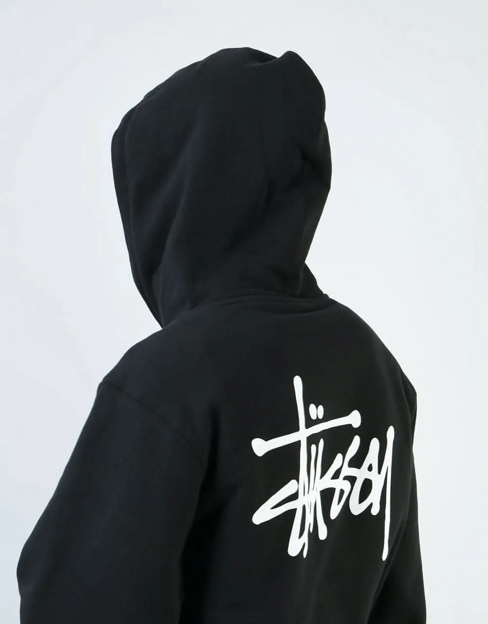 Stüssy Basic Stüssy Hood - Black