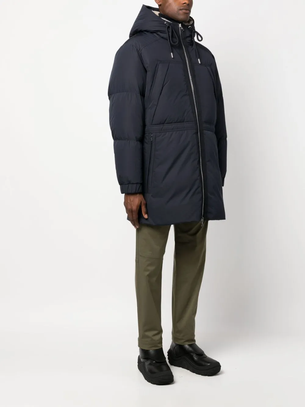 Truyere zipped parka jacket