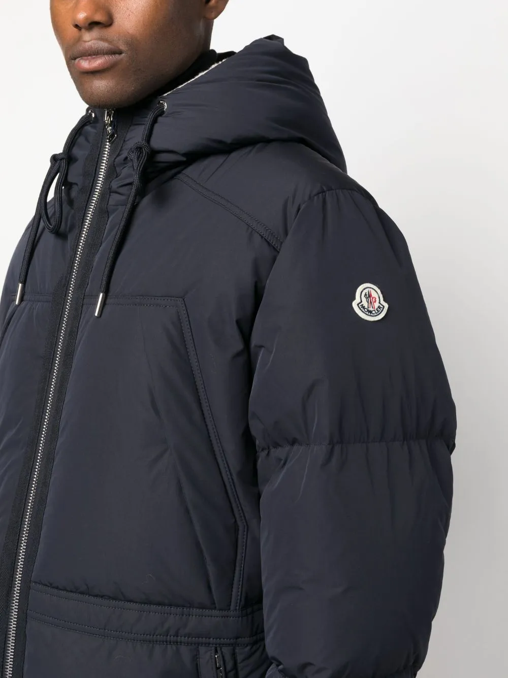 Truyere zipped parka jacket