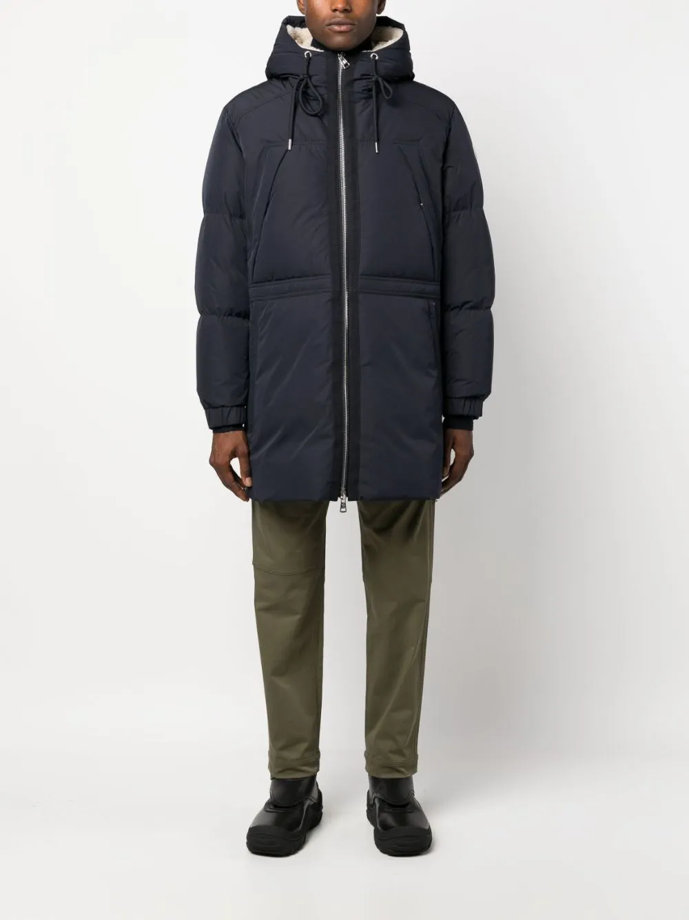 Truyere zipped parka jacket