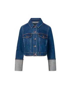 VERONICA BEARD PHILA DENIM TRUCKER JACKET