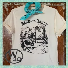 West 20 Back at the Ranch Tee