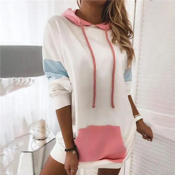 Women's Fashion Warm Loose Pullover Dress