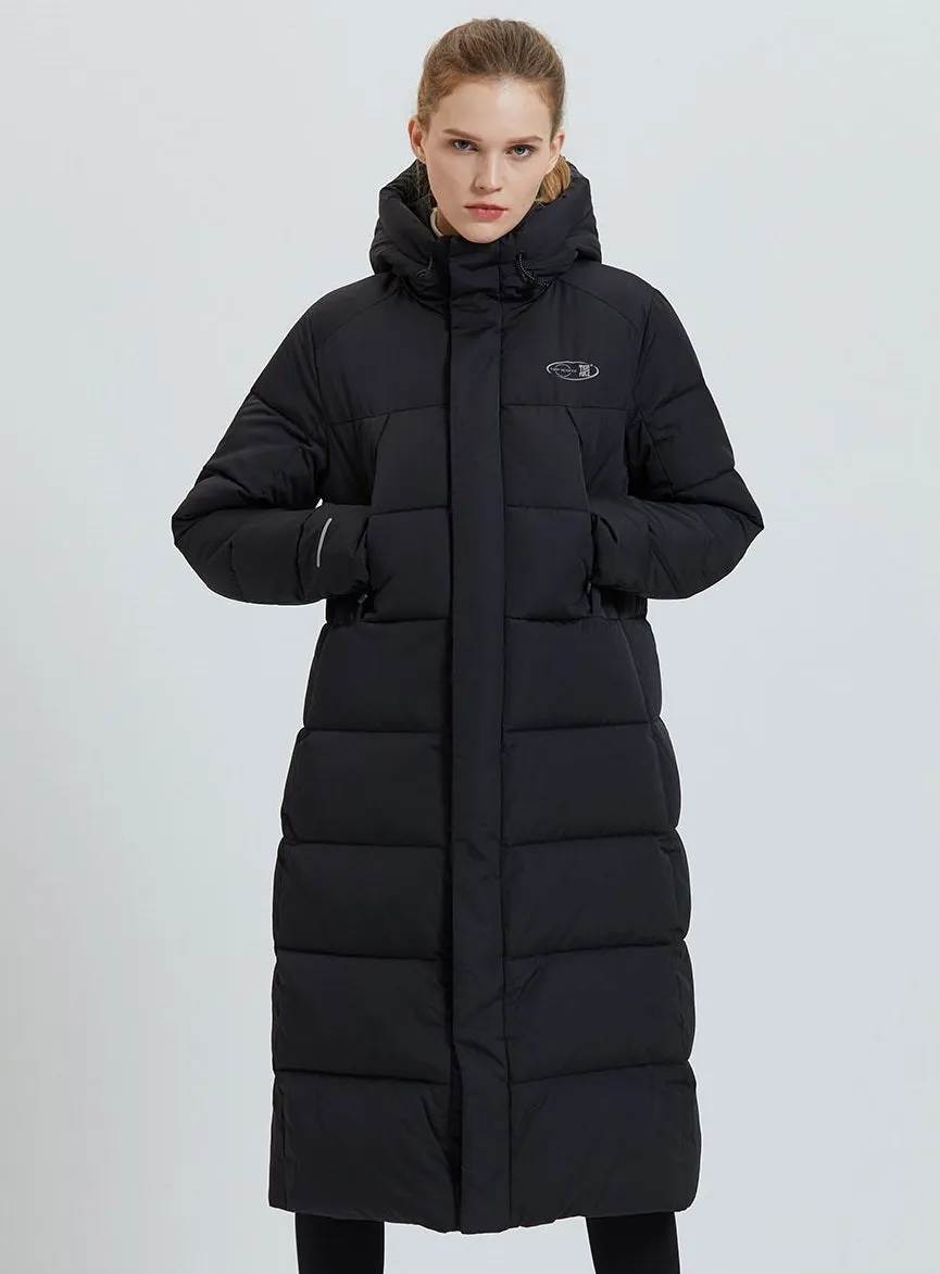 Women's Winter Casual Warm Long Hooded Parka