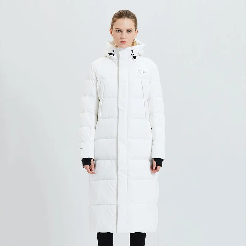 Women's Winter Casual Warm Long Hooded Parka