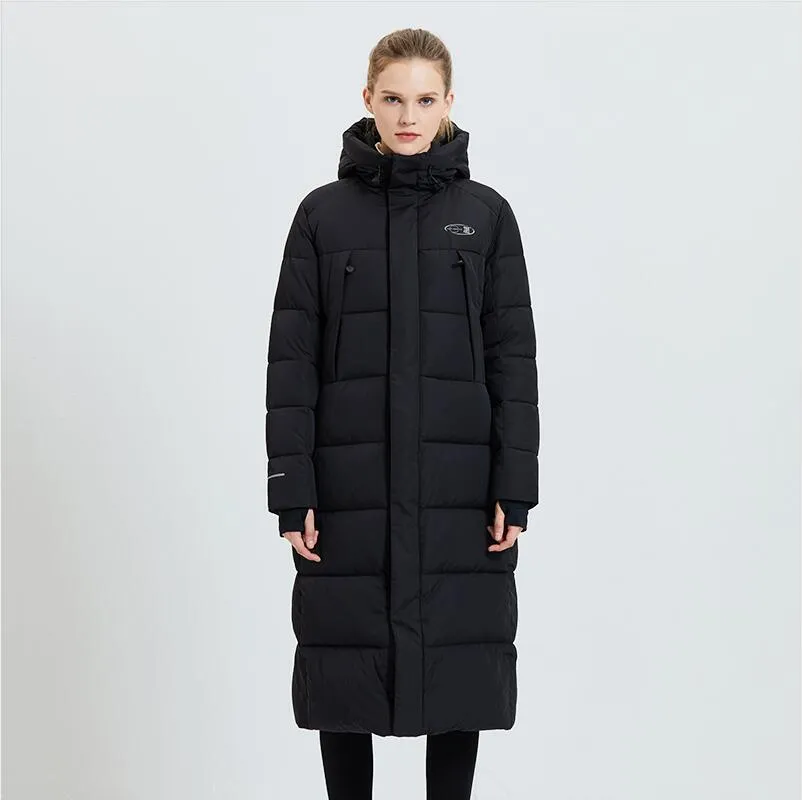 Women's Winter Casual Warm Long Hooded Parka